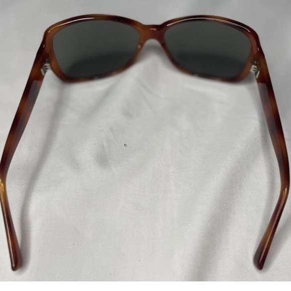 Cole Haan Brown Tortoise Wrap Sunglasses unisex - Picture 7 of 7